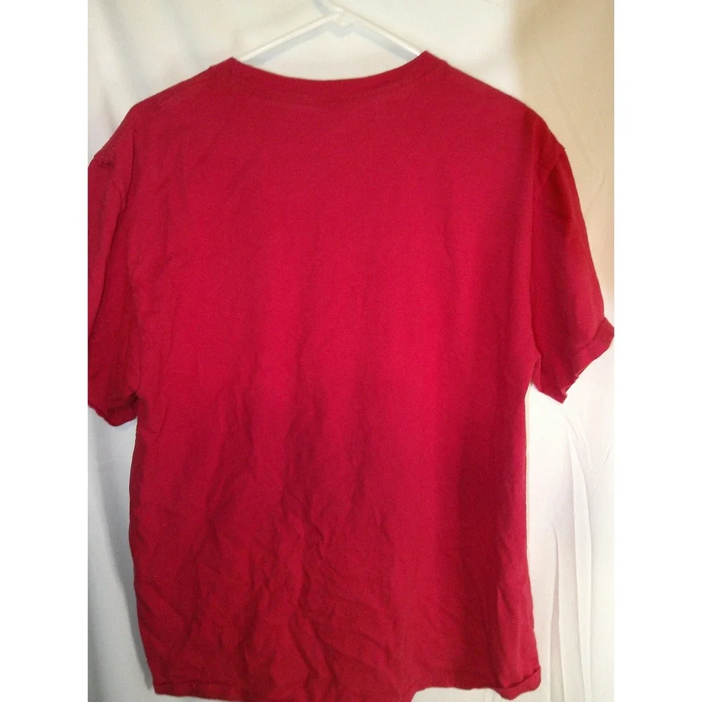 Champion Georgia Bulldogs T-Shirt NCAA College Graphic Tee‎ Red L